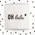 Weblabel *oh lala* 3,5x3,5 cm - 4er